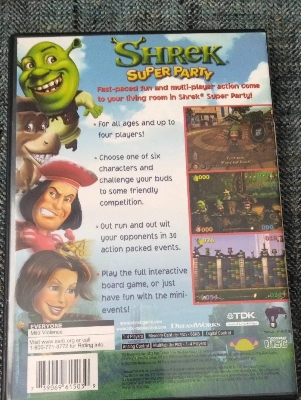 Shrek Super Party (PlayStation 2)